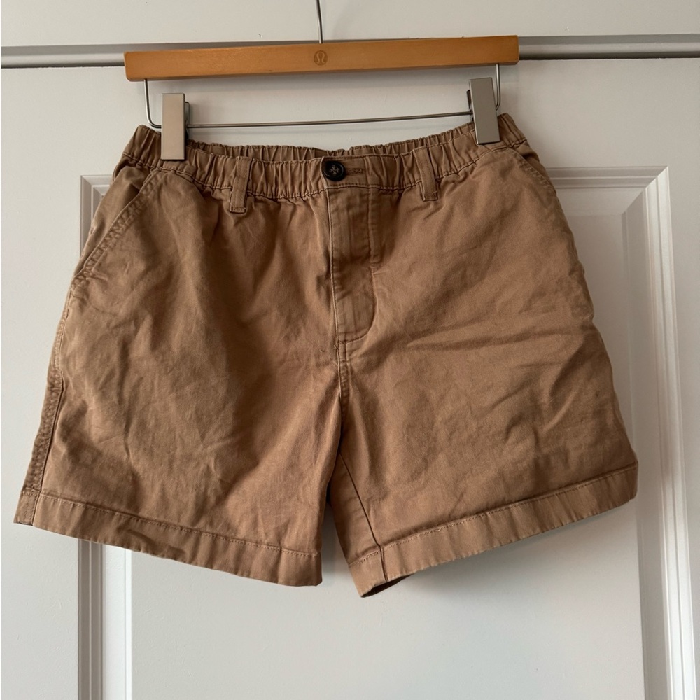 Chubbies “The Staples” Dark Khaki Shorts - 5.5” Sz. M